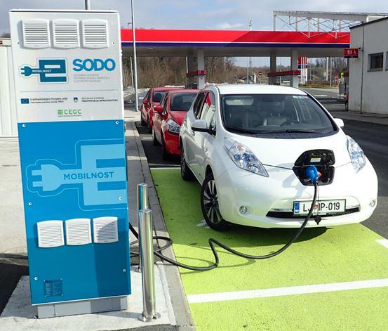 Od Brežic do Kranjske Gore z električnim vozilom
