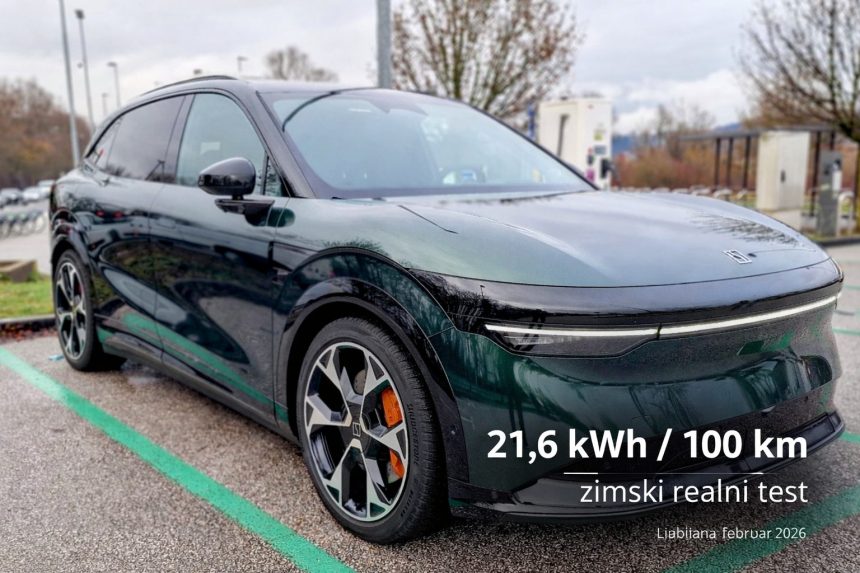 Test: Zeekr 7X – ko številke srečajo zimsko realnost