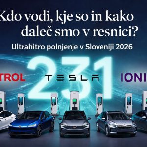 Analiza ultrahitrih polnilnic v Sloveniji