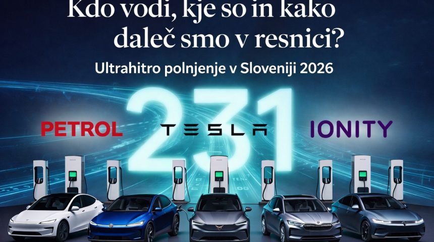 Analiza ultrahitrih polnilnic v Sloveniji