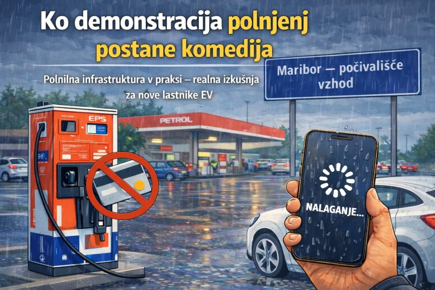 Ko demonstracija polnjenja postane komedija