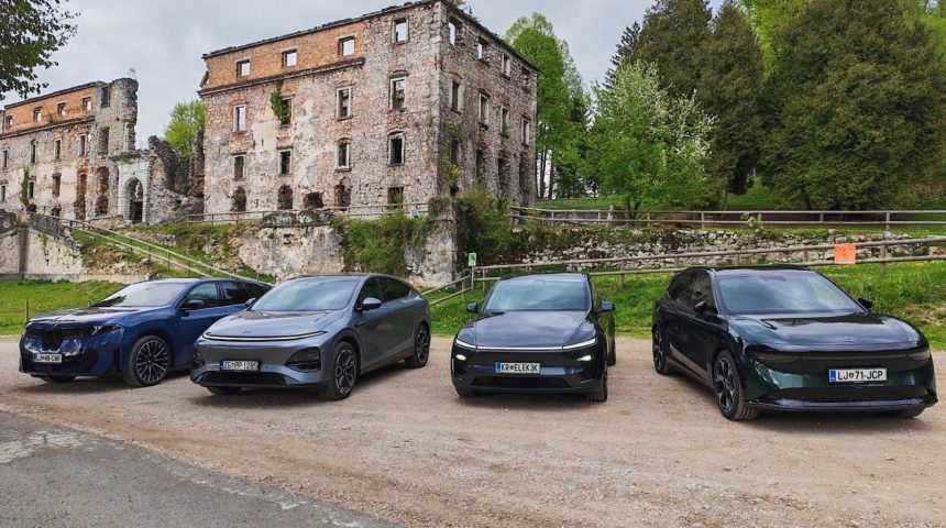 Veliki test štirih električnih SUV-jev