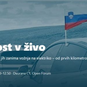 E-mobilnost v živo: v soboto 19. septembra nas najdete na MOS-u v Celju